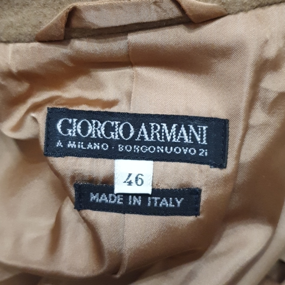 Giorgio Armani Blended Cashmere Wool Blended Sport Coat - Picture 8 of 11